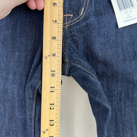 Outerknown Ambassador Slim Fit Jeans Men’s 28x32 Selvedge Denim Dark Wash Pants‎ - Picture 9 of 16